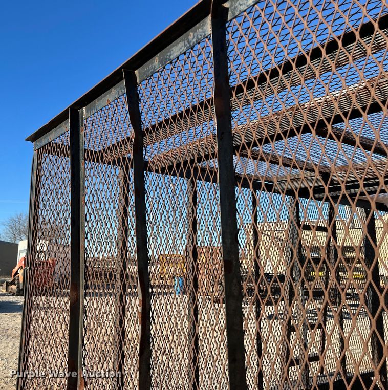 image for item DF0310 Shop built  refuse trailer