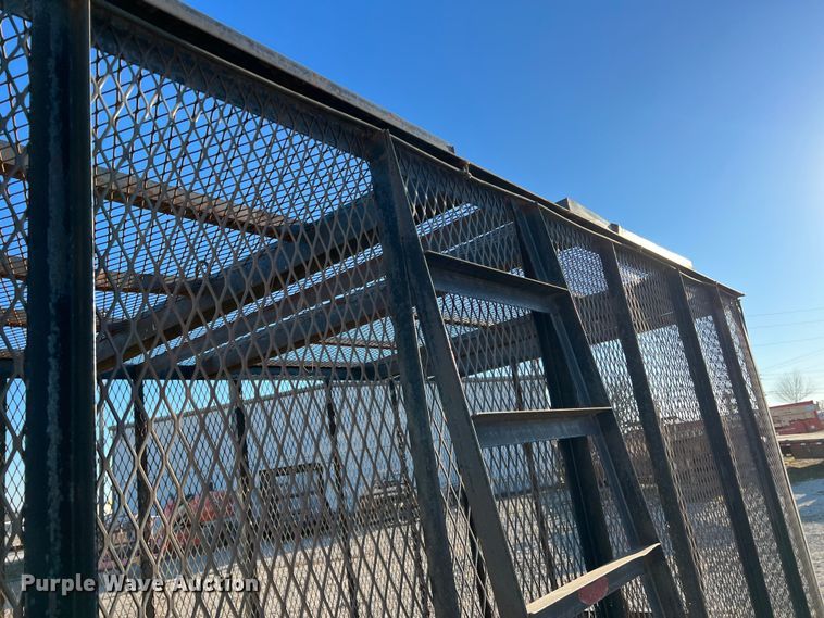 image for item DF0310 Shop built  refuse trailer