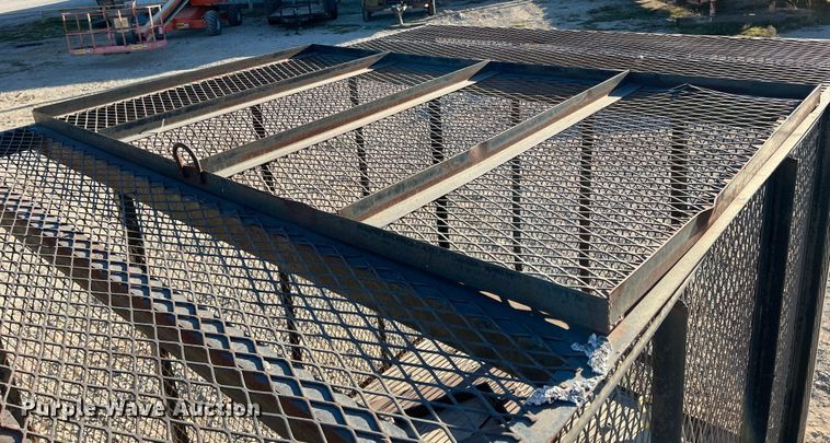 image for item DF0310 Shop built  refuse trailer