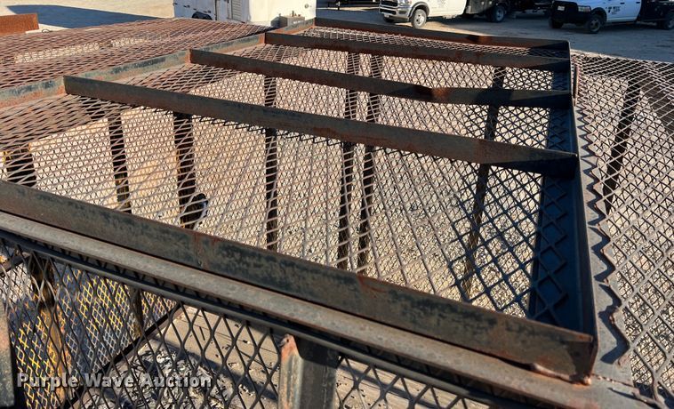 image for item DF0310 Shop built  refuse trailer