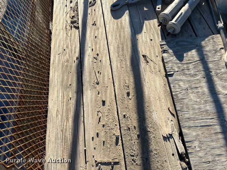 image for item DF0310 Shop built  refuse trailer