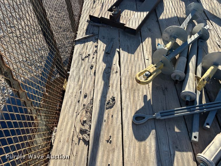 image for item DF0310 Shop built  refuse trailer