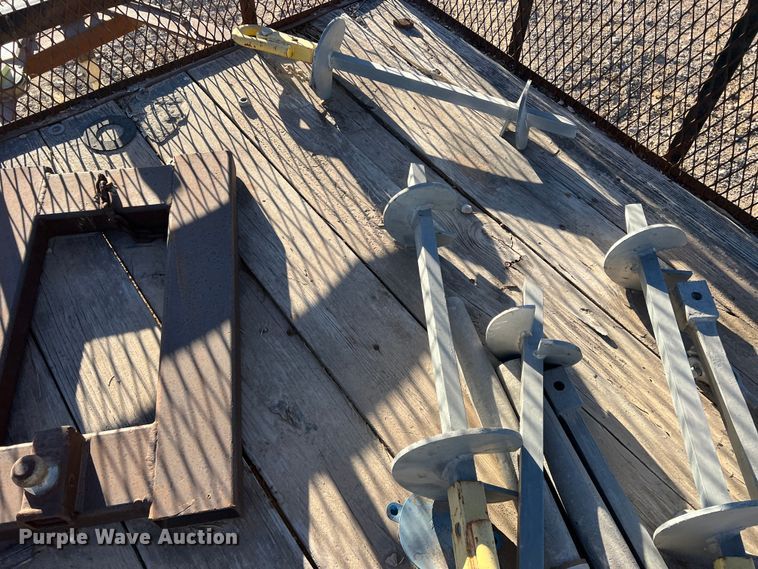 image for item DF0310 Shop built  refuse trailer