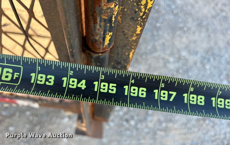 image for item DF0310 Shop built  refuse trailer