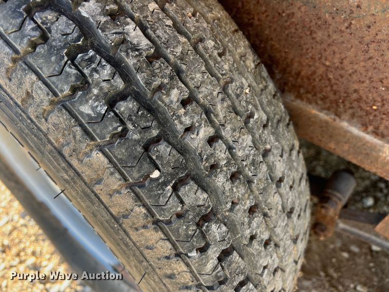 image for item DF0310 Shop built  refuse trailer