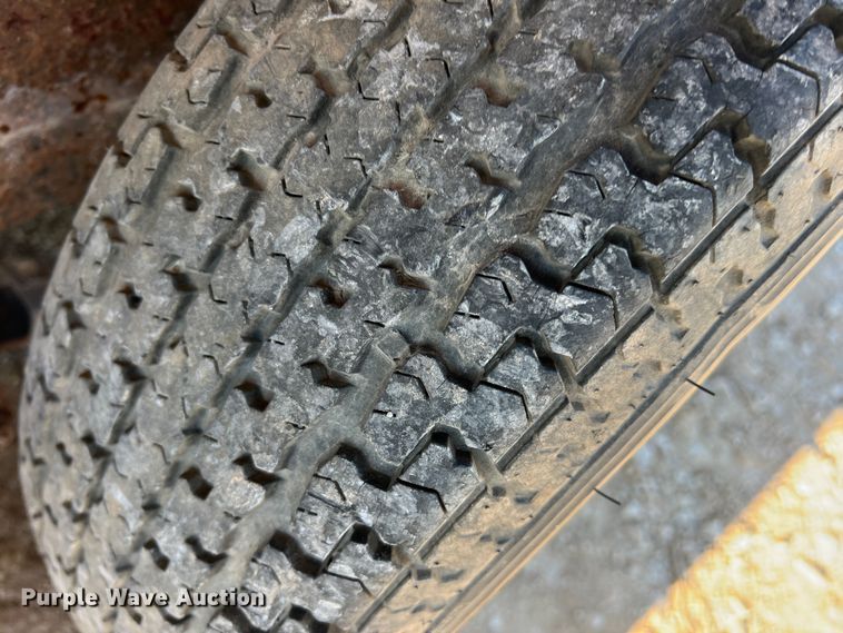 image for item DF0310 Shop built  refuse trailer