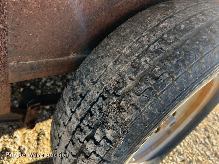 image for item DF0310 Shop built  refuse trailer