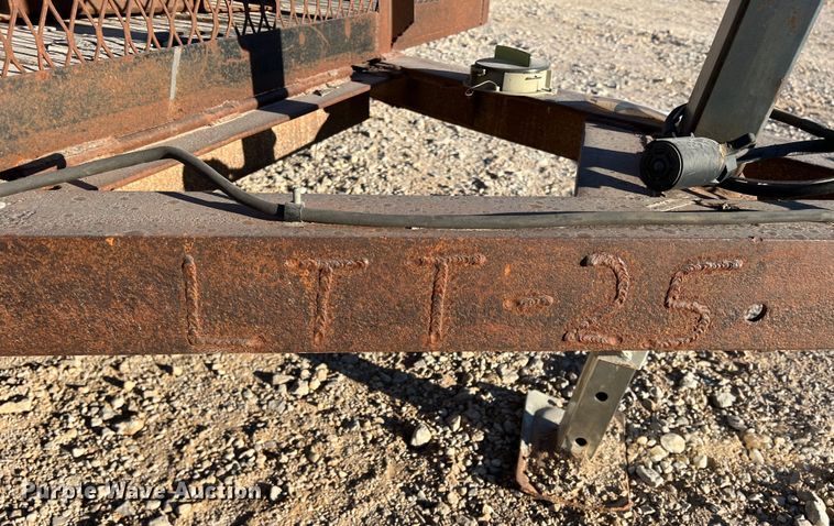 image for item DF0310 Shop built  refuse trailer