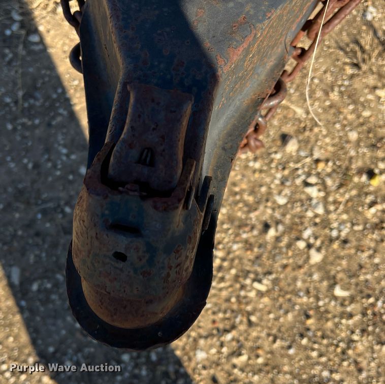 image for item DF0325 Shop built  refuse trailer