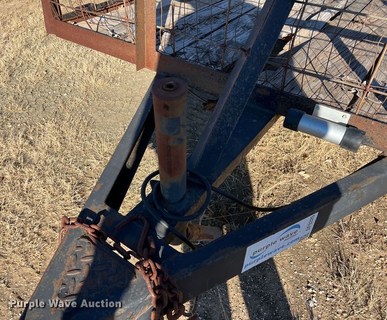 image for item DF0325 Shop built  refuse trailer