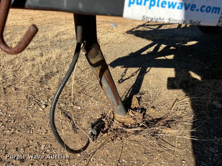 image for item DF0325 Shop built  refuse trailer