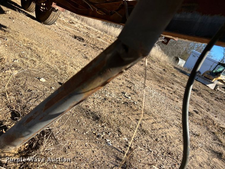 image for item DF0325 Shop built  refuse trailer