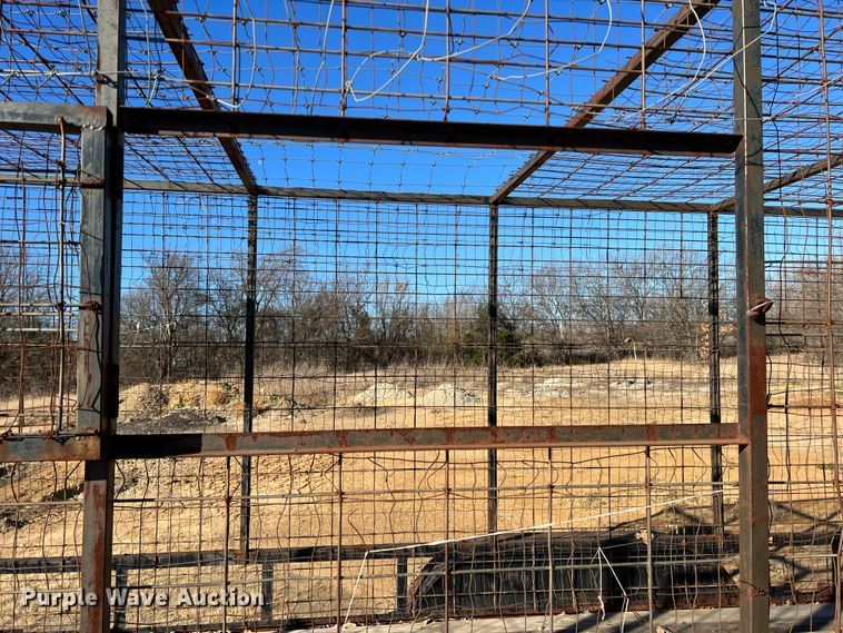 image for item DF0325 Shop built  refuse trailer