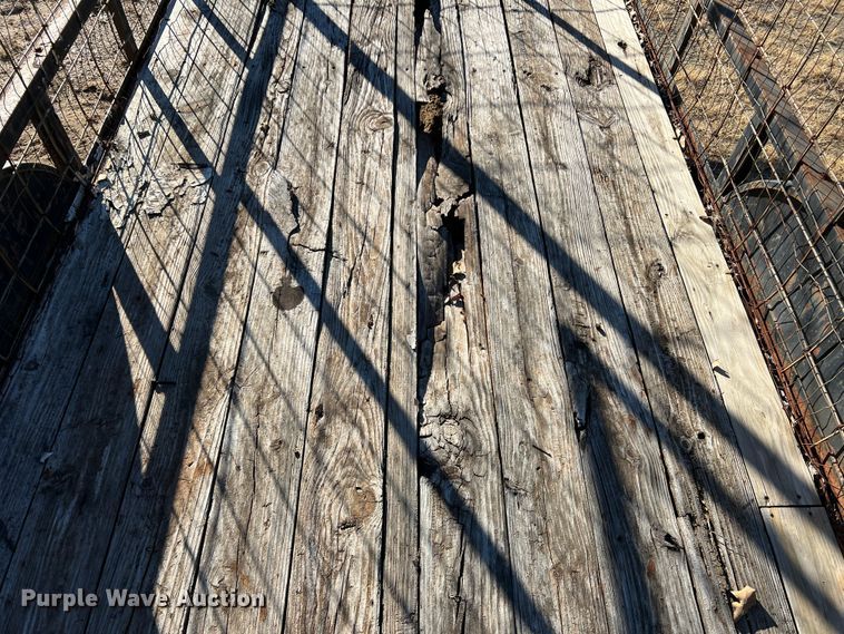 image for item DF0325 Shop built  refuse trailer