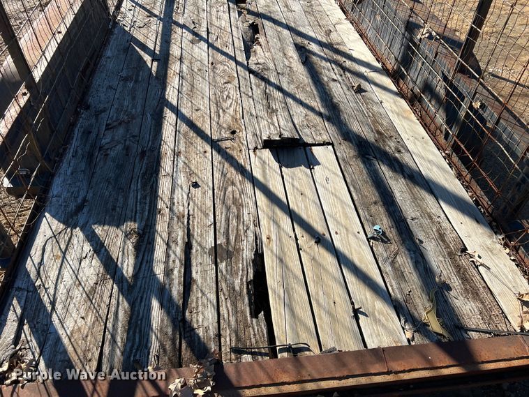 image for item DF0325 Shop built  refuse trailer