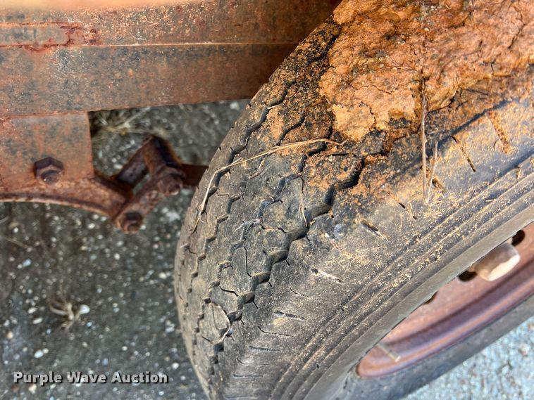 image for item DF0325 Shop built  refuse trailer