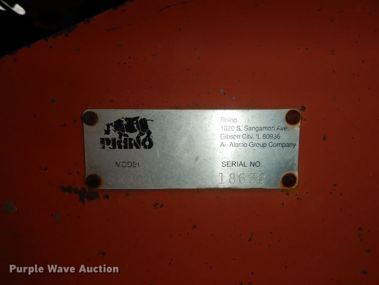 image for item DK7517 Rhino SP10  rotary mower