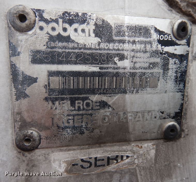 image for item DK7554 1998 Bobcat 863  skid steer loader