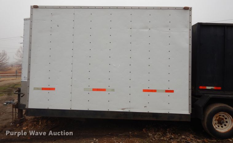 image for item DK7556 2017 Shop built  refuse trailer