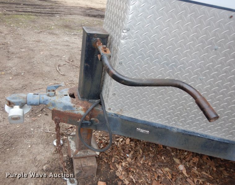 image for item DK7556 2017 Shop built  refuse trailer