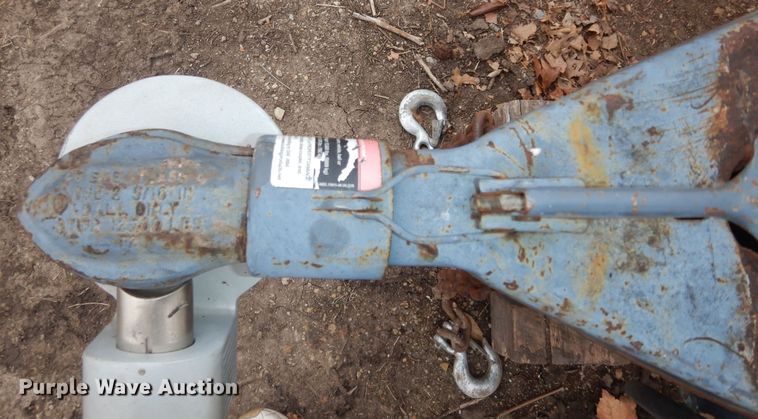 image for item DK7556 2017 Shop built  refuse trailer