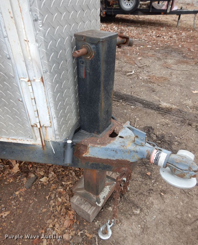 image for item DK7556 2017 Shop built  refuse trailer