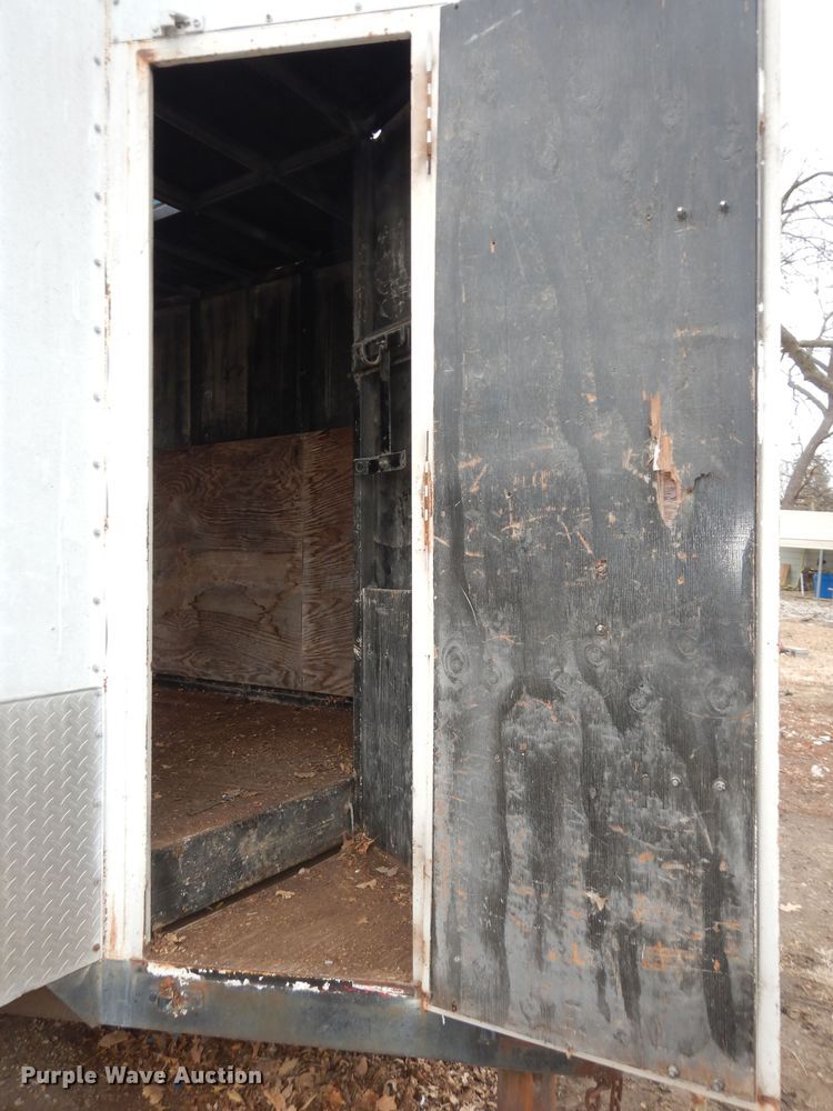 image for item DK7556 2017 Shop built  refuse trailer