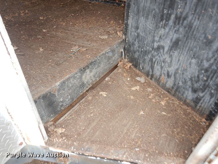 image for item DK7556 2017 Shop built  refuse trailer