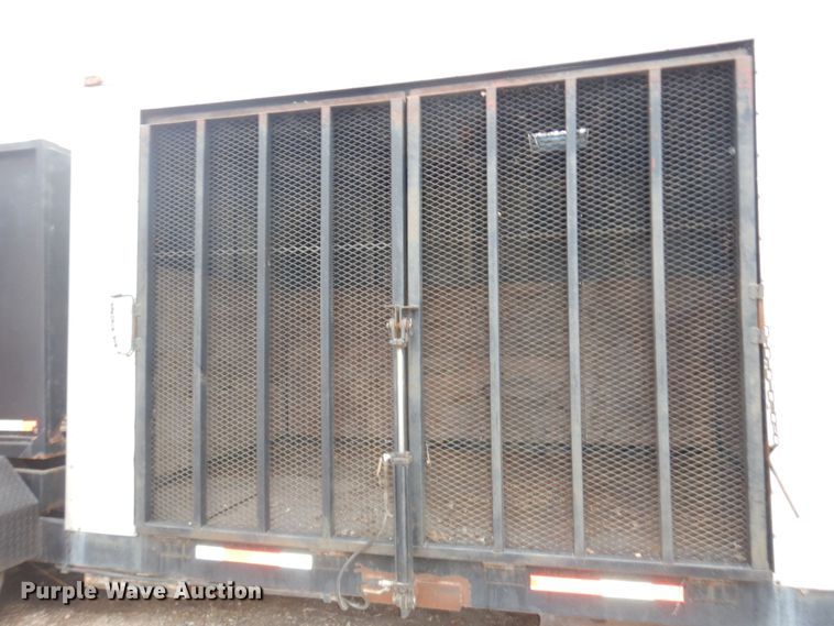 image for item DK7556 2017 Shop built  refuse trailer