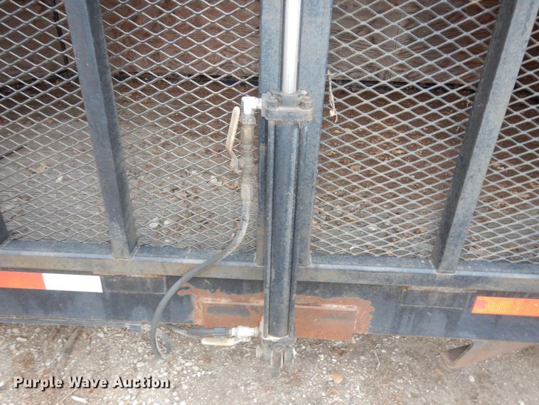 image for item DK7556 2017 Shop built  refuse trailer