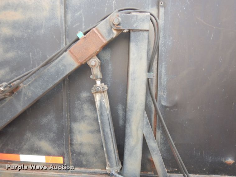 image for item DK7556 2017 Shop built  refuse trailer