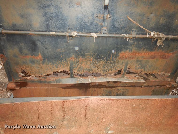 image for item DK7556 2017 Shop built  refuse trailer