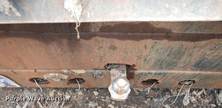 image for item DK7556 2017 Shop built  refuse trailer