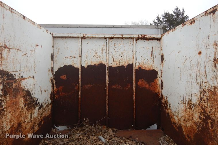 image for item DK7556 2017 Shop built  refuse trailer