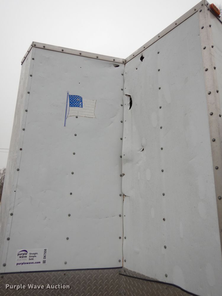 image for item DK7556 2017 Shop built  refuse trailer