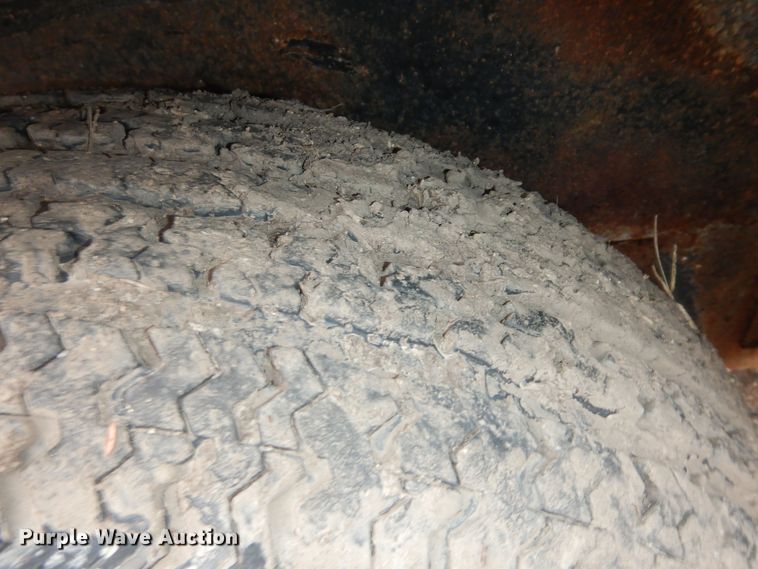 image for item DK7556 2017 Shop built  refuse trailer