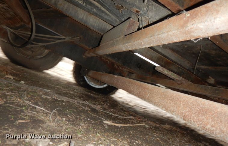 image for item DK7556 2017 Shop built  refuse trailer