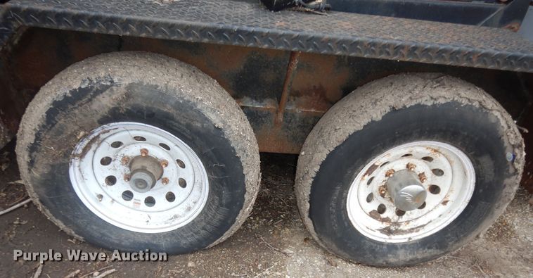 image for item DK7556 2017 Shop built  refuse trailer