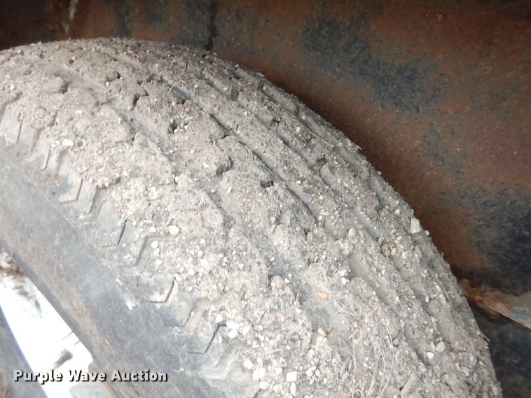 image for item DK7556 2017 Shop built  refuse trailer