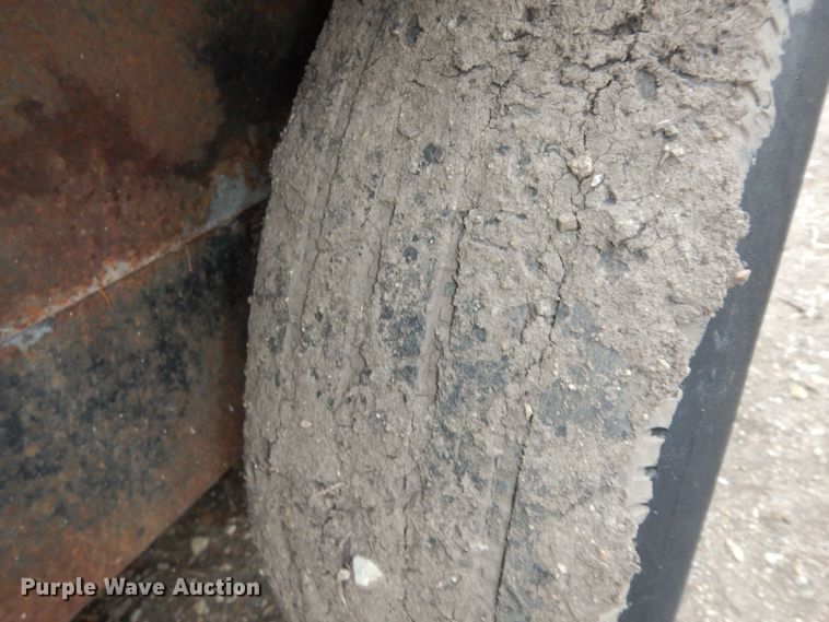 image for item DK7556 2017 Shop built  refuse trailer