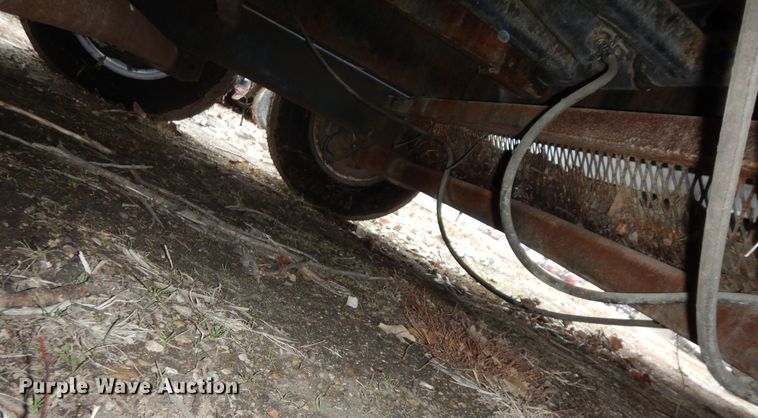 image for item DK7556 2017 Shop built  refuse trailer