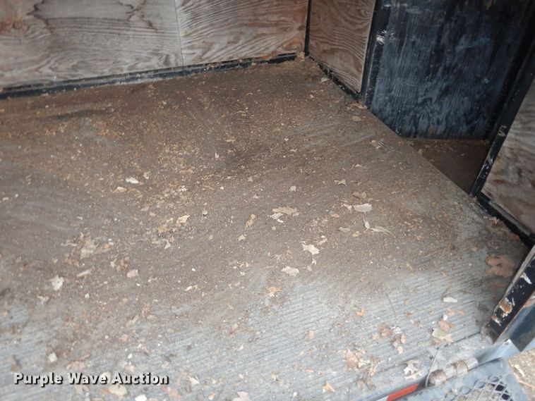 image for item DK7556 2017 Shop built  refuse trailer