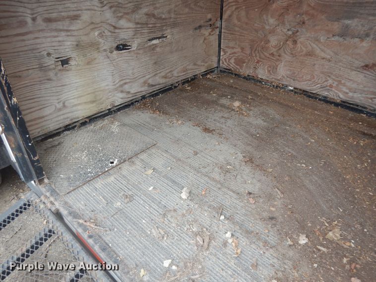 image for item DK7556 2017 Shop built  refuse trailer