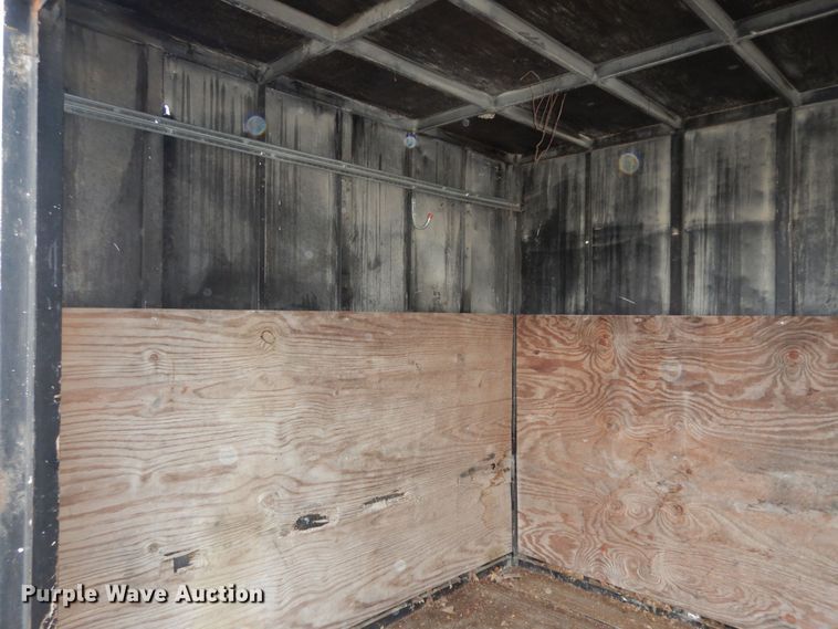 image for item DK7556 2017 Shop built  refuse trailer