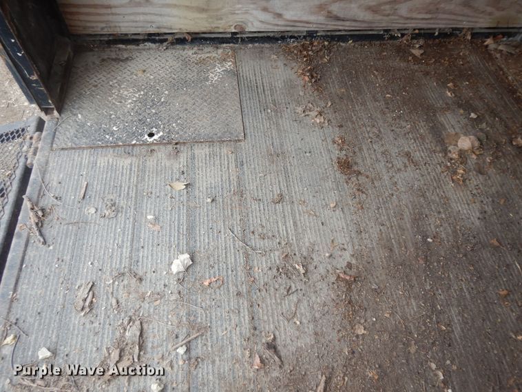 image for item DK7556 2017 Shop built  refuse trailer