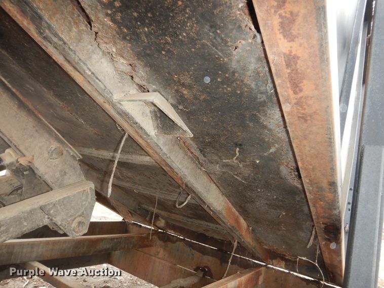 image for item DK7556 2017 Shop built  refuse trailer