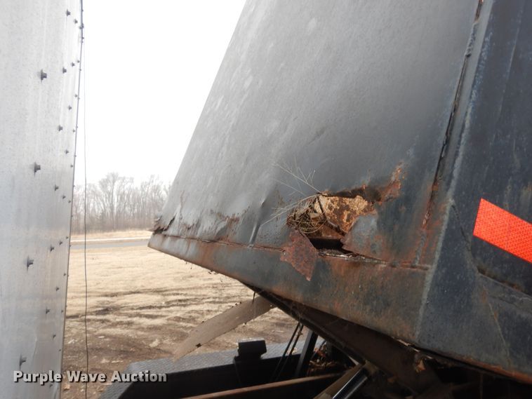 image for item DK7556 2017 Shop built  refuse trailer