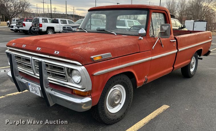 image for item DR9187 1972 Ford F100  pickup truck