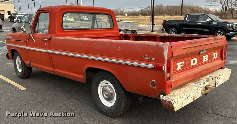 image for item DR9187 1972 Ford F100  pickup truck