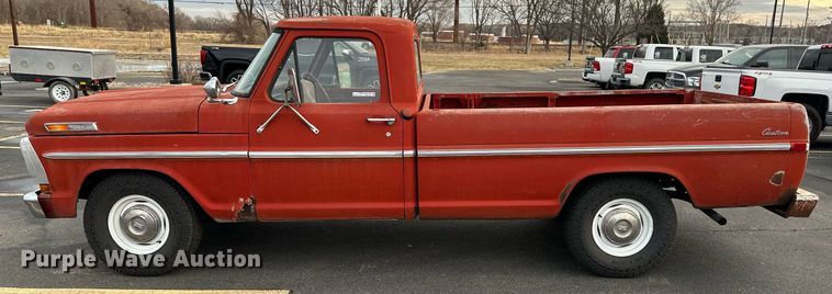 image for item DR9187 1972 Ford F100  pickup truck